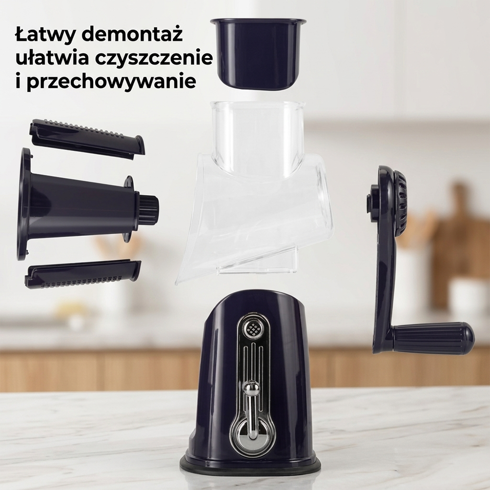 Wysokiej Jakości Tarka Obrotowa – Ekspresowa Szatkownica 5w1