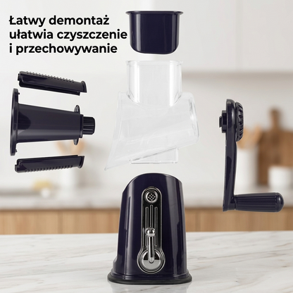 Wysokiej Jakości Tarka Obrotowa – Ekspresowa Szatkownica 5w1