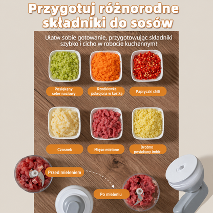 Obrotowa Siekaczka do Czosnku